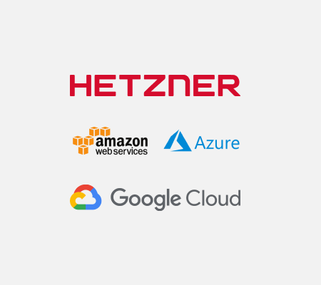 Hetzner Cloud, Amazon, Google Cloud, Azure - tárhely megoldások, szolgáltatók