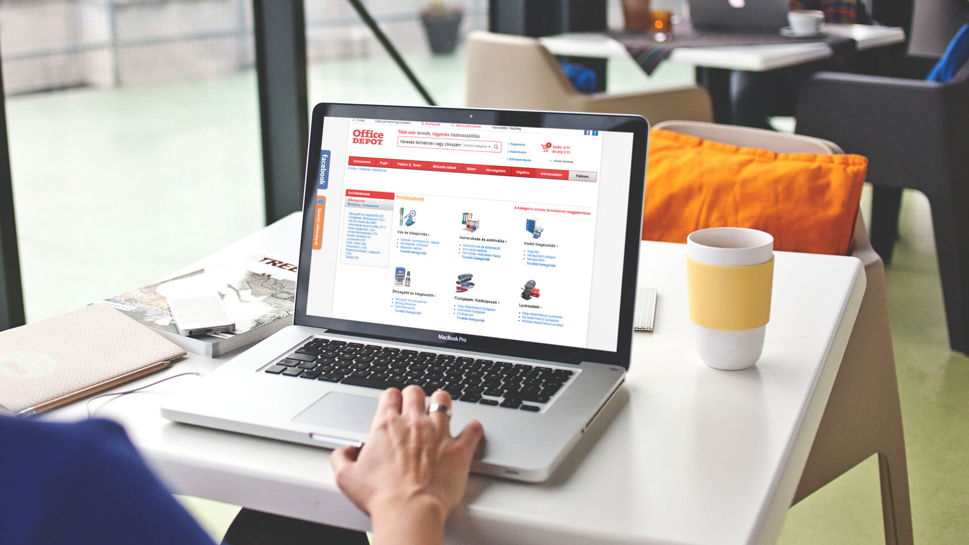 Átadtuk az Office Depot Hungary webshopját