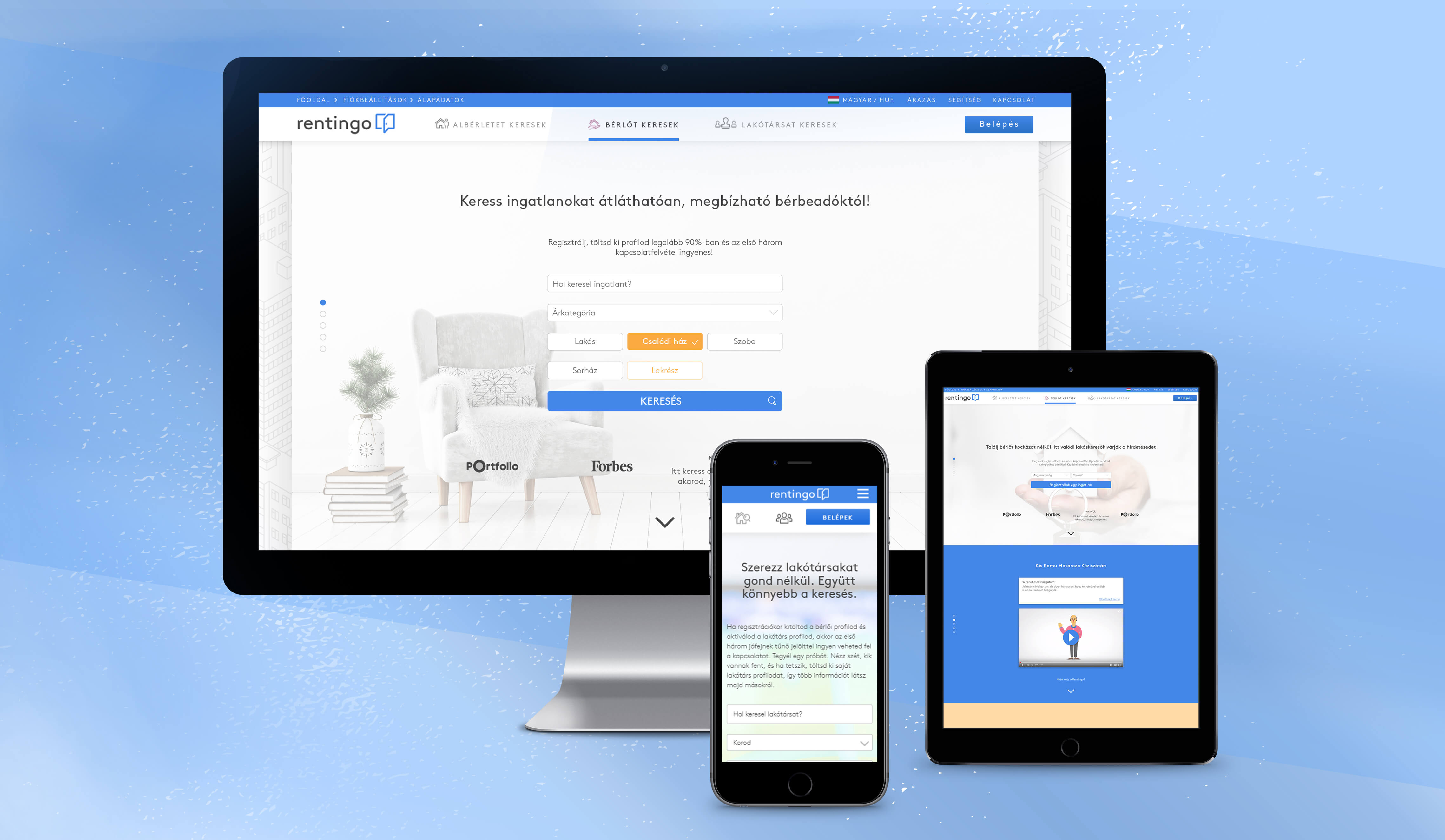 Elindult az albérletpiacot megreformáló Rentingo weboldala