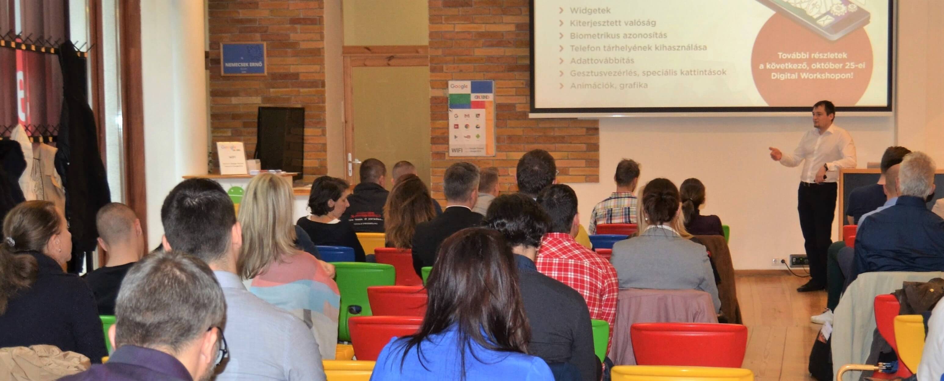 Sikeres a Google és a LogiNet közös Digital Workshopja