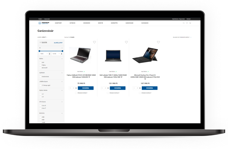 Megújította viszonteladói webshopját a Marseus Computer
