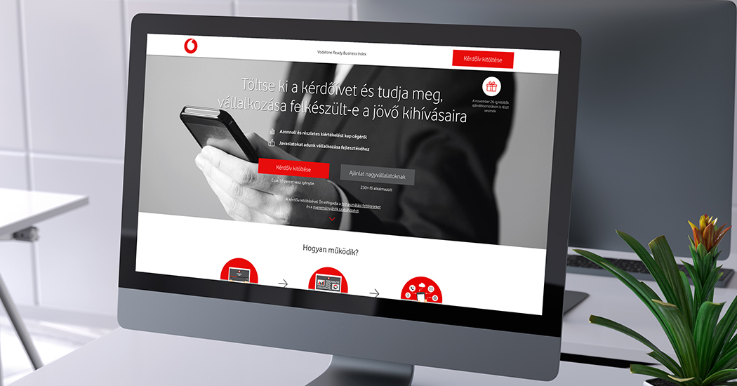A LogiNet üzleti kalkulátor felületet alakított ki a Vodafone Hungary részére