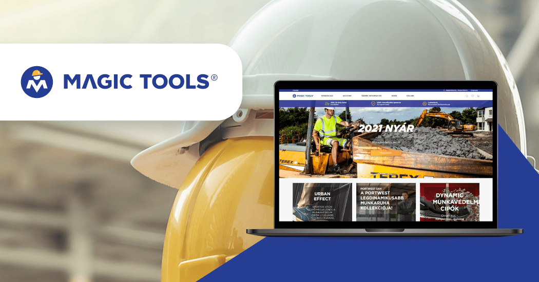 Magic Tools B2B webshop