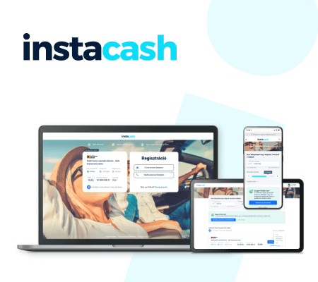 Fintech alkalmazás referencia: Instacash