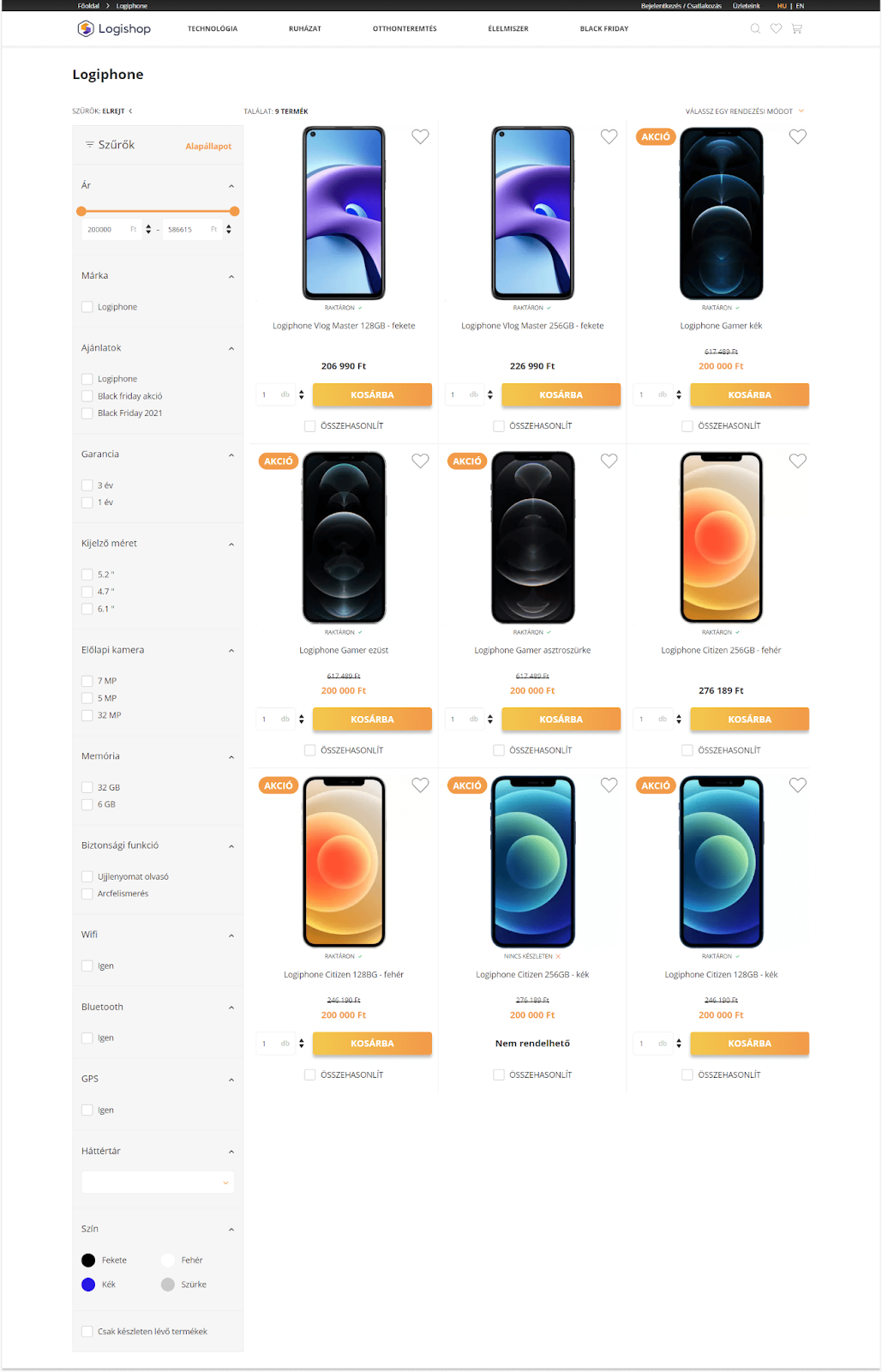 Logishop: product level discount