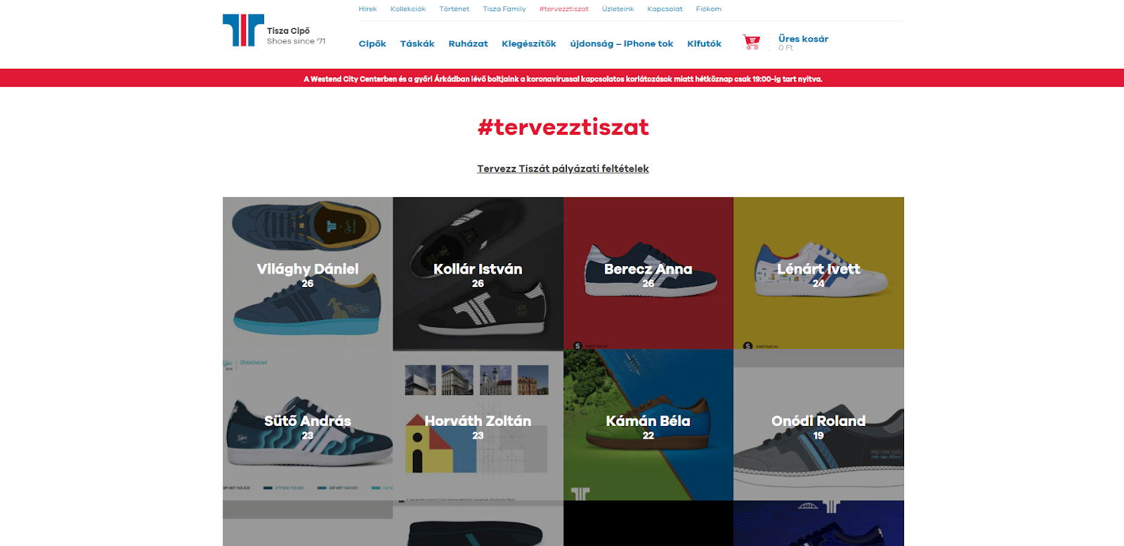 Közösségépítés a Tiszacipő webáruházában: a "tervezztiszat" kezdeményezés