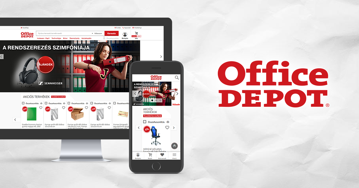 Office Depot webshop
