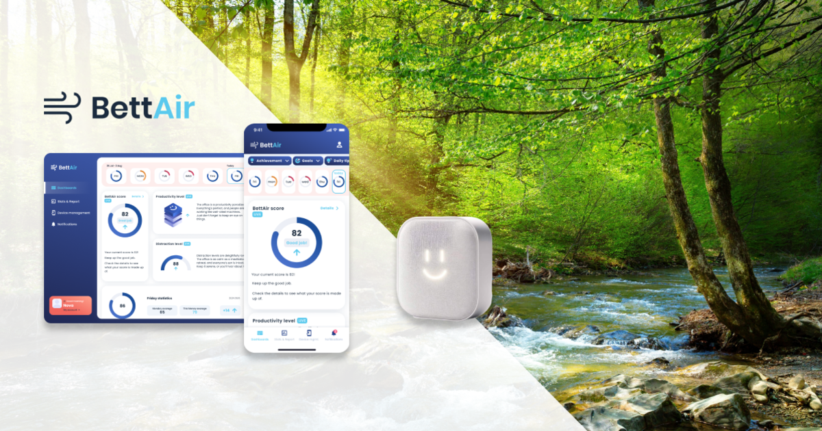 BettAir IoT alkalmazás