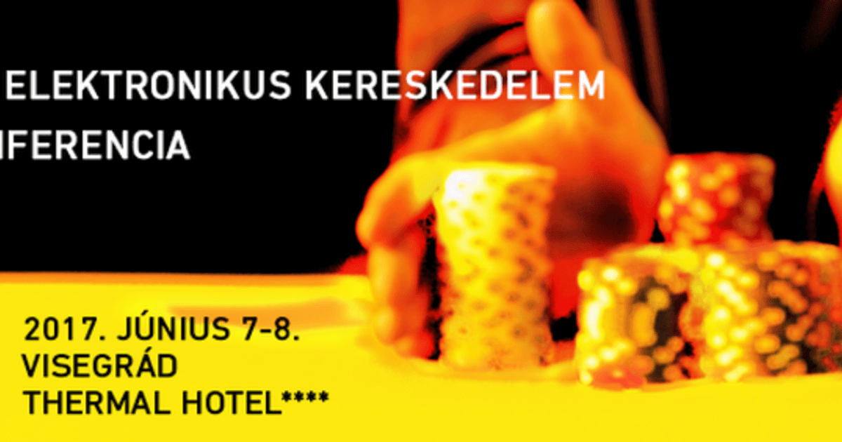 Előadtunk a XIV. Elektronikus Kereskedelem Konferencián