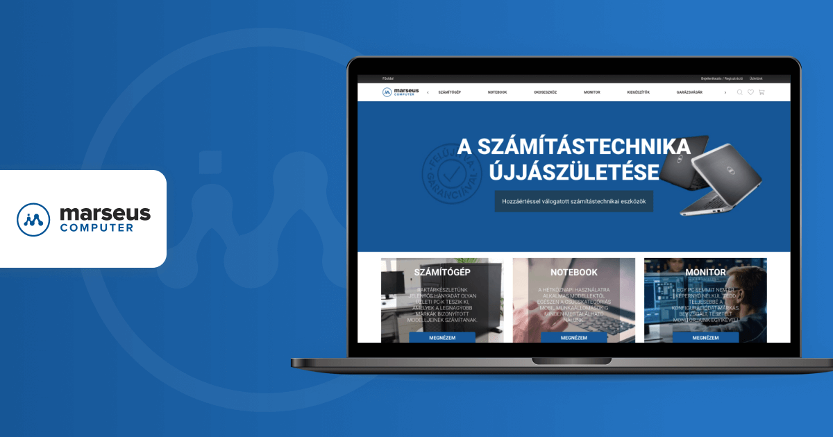 Megújította B2B webshopját a Marseus Computer