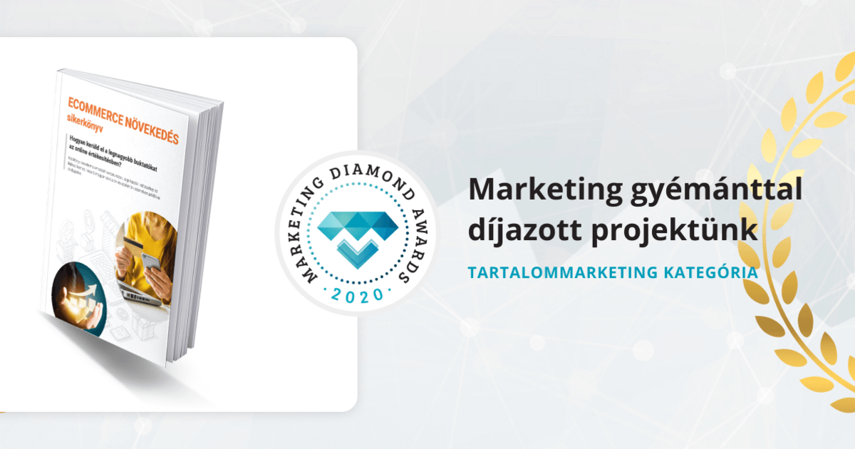 Szakmai elismerésben részesült az Ecommerce növekedés ebookunk