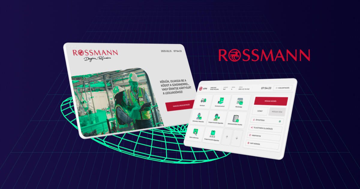 Rossmann raktári teljesítménymérő rendszer fejlesztés