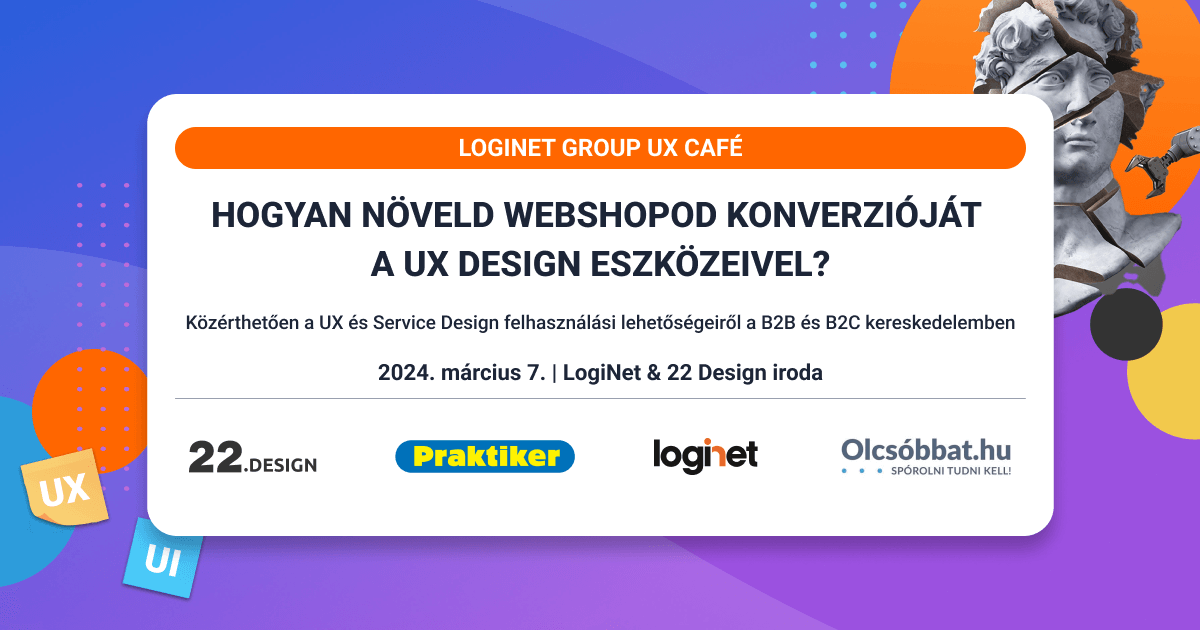 UX CAFÉ: 2024.03.07. Konverziónövelés UX design eszközökkel