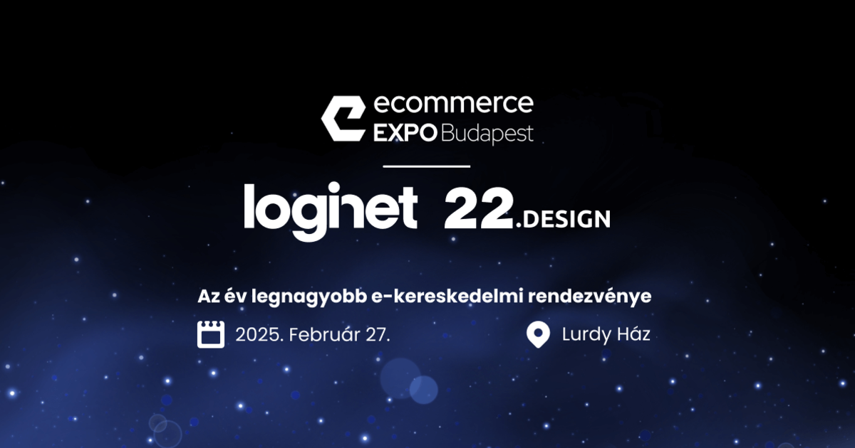 Ecommerce Expo 2025: LogiNet és a 22. design a kiállítók között!