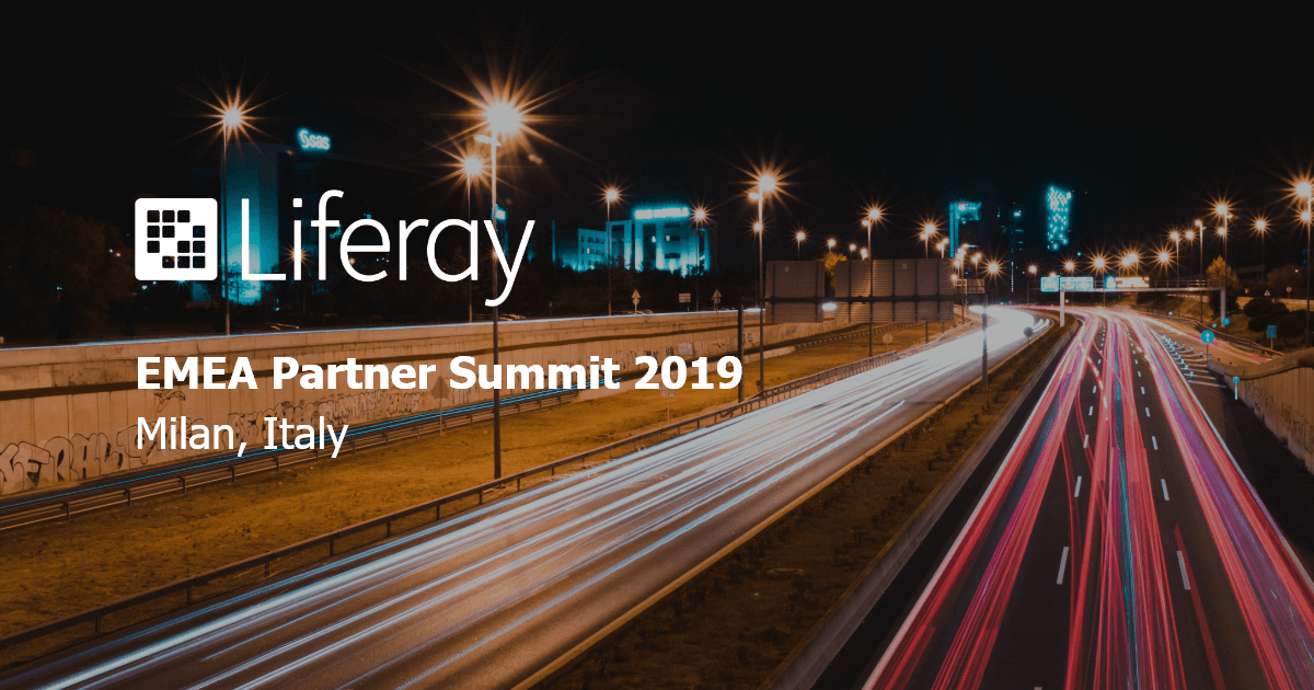 Partnerként vettünk részt a Liferay konferencián Milánóban