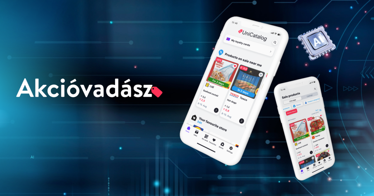 Mesterséges intelligencia megoldások az Akcióvadász mobil appban