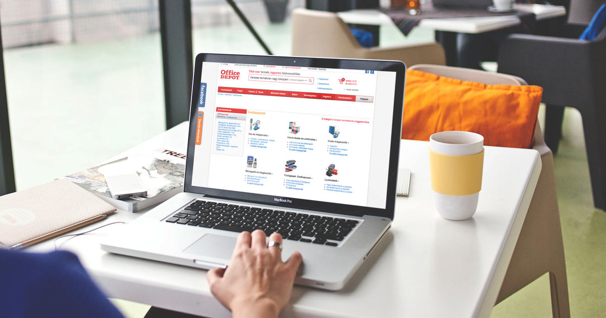 Átadtuk az Office Depot Hungary webshopját