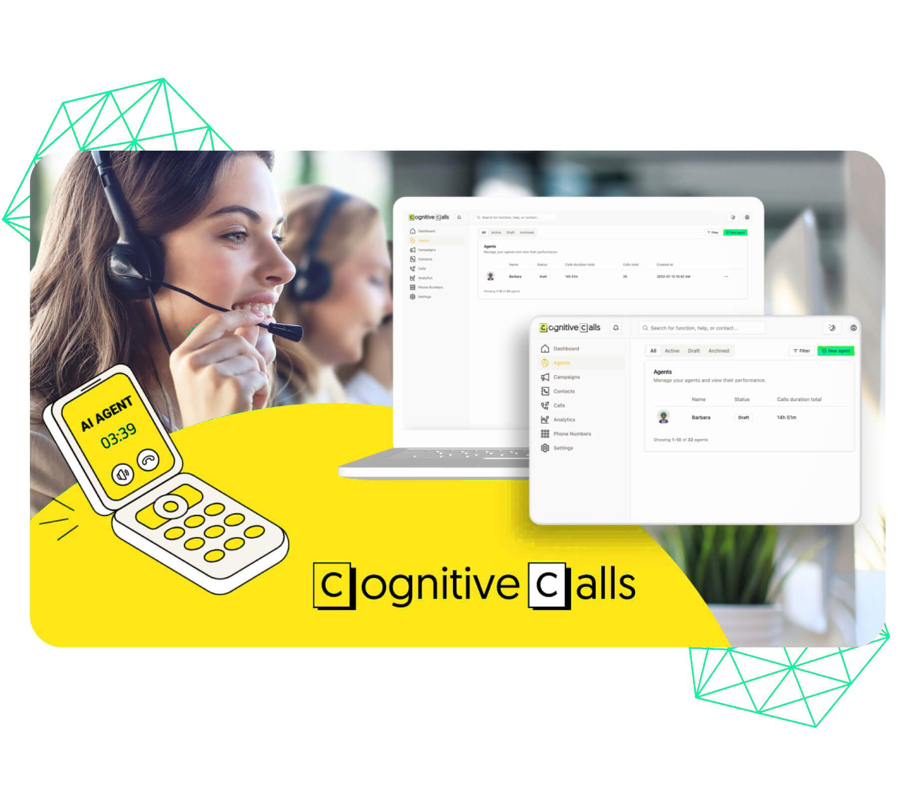 Cognitive Calls: AI hang- és ügyfélszolgálat kommunikációs platform