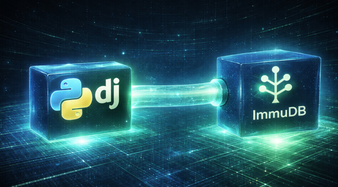 ImmuDB integráció Python és Django környezetben